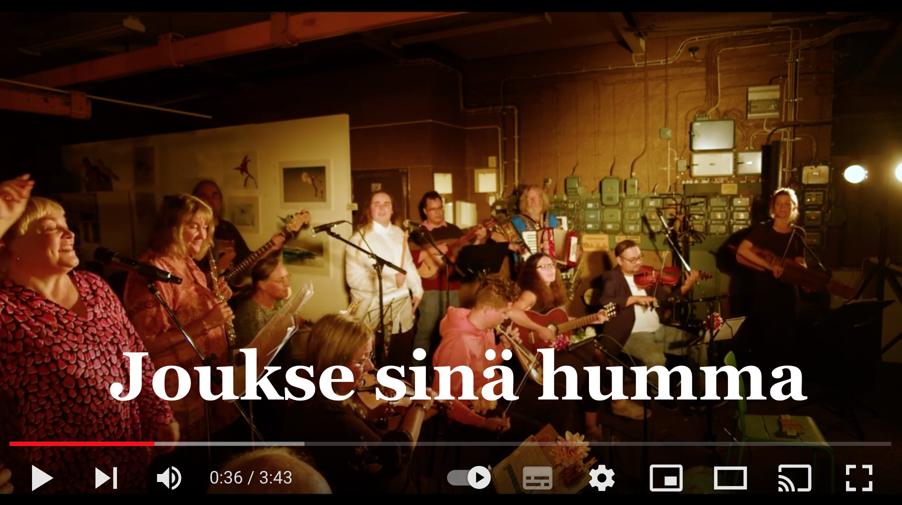 Joukse sinä humma